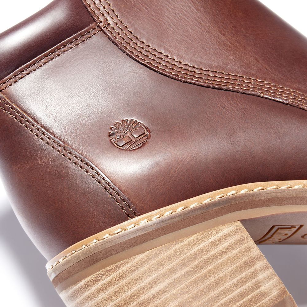 Botins Feminino - Timberland Sienna Altas - FHEMW7416 - Marrom